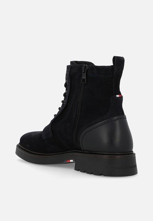 Tommy Hilfiger - Light Hilfiger Suede Zip Boot - Desert Sky