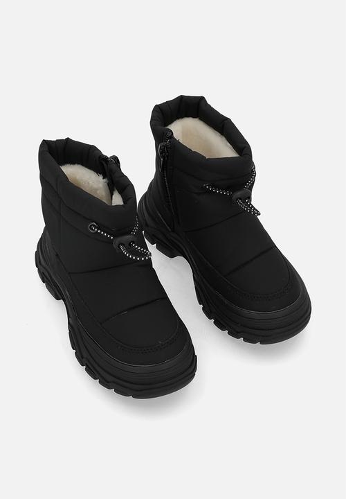 Pop Candy - Padded boots - black