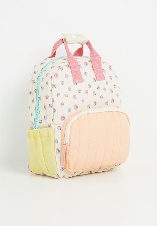 Pop Candy - Strawberry print backpack - multi