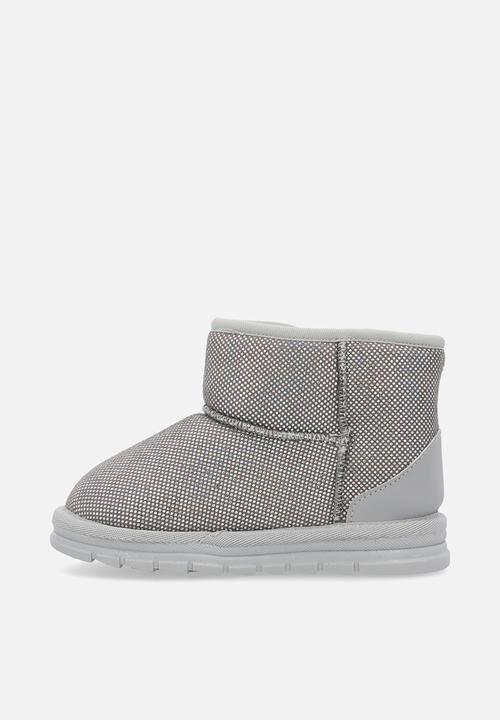 Pop Candy - Scuba mesh boots - grey