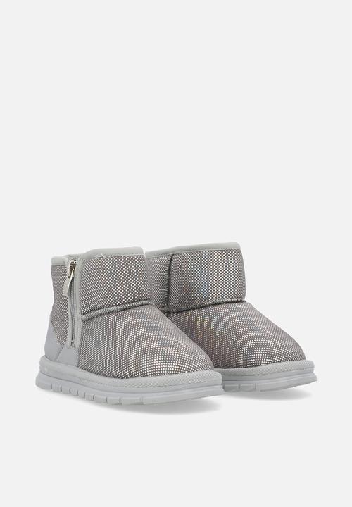 Pop Candy - Scuba mesh boots - grey
