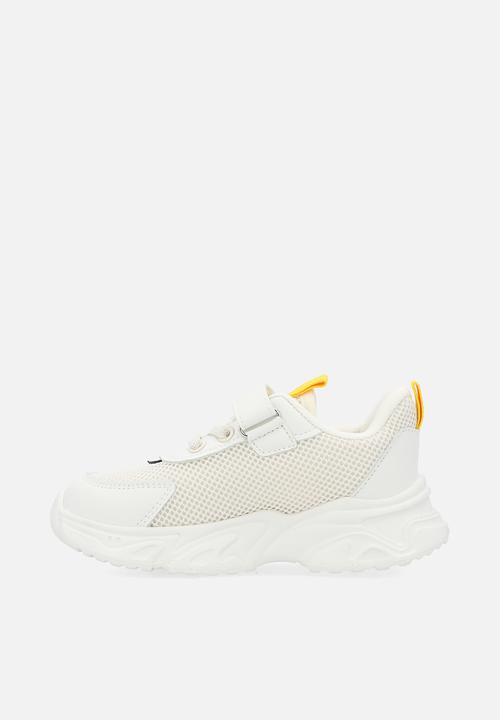 Pop Candy - Mesh detail trainers - white