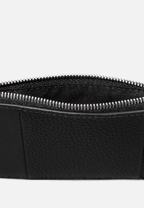 Calvin Klein - Subtle Mix N/S Cardholder 6Cc - Ck Black Pebble And Smooth
