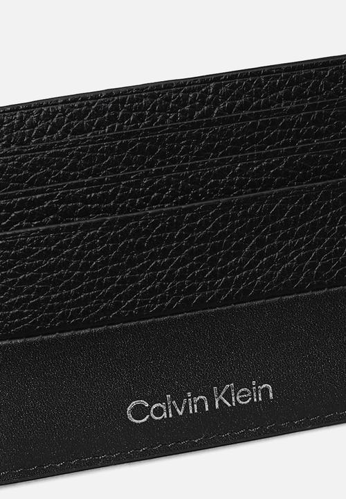 Calvin Klein - Subtle Mix Cardholder 6Cc - Ck Black Pebble And Smooth