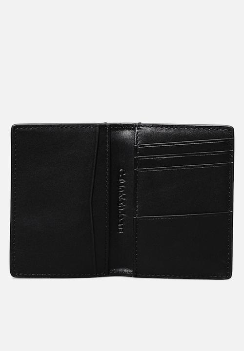 Calvin Klein - Logo Emboss Compact Bifold - Black