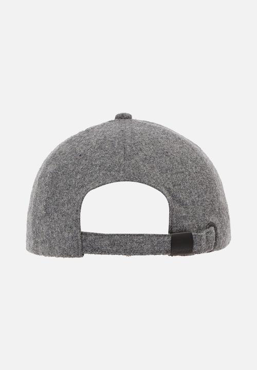 Calvin Klein - Wool Bb Cap - Dark Grey