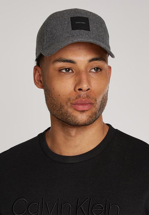 Calvin Klein - Wool Bb Cap - Dark Grey