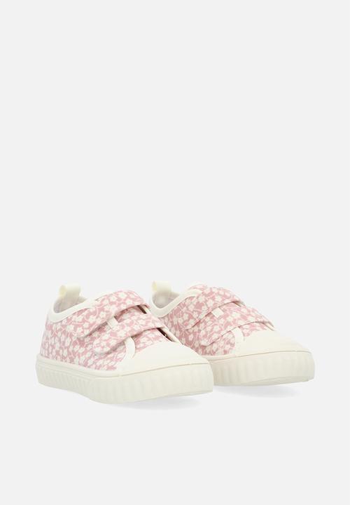 Pop Candy - Floral print sneakers - pink