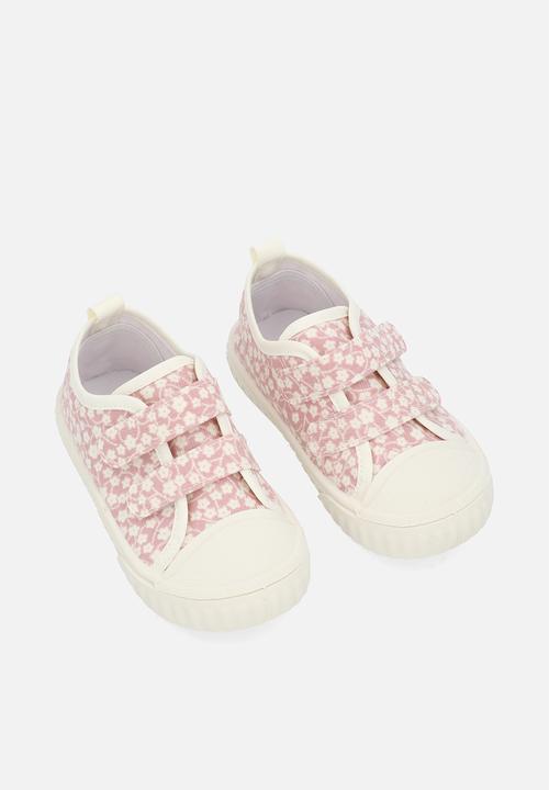 Pop Candy - Floral print sneakers - pink
