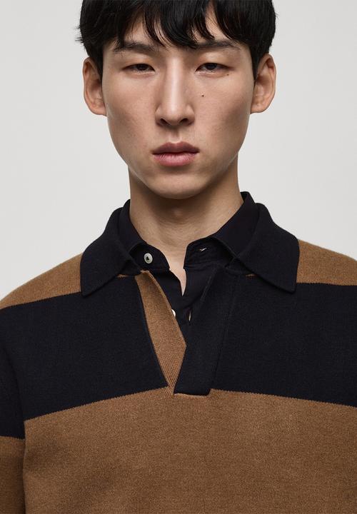 MANGO - Polo shirt gabriel - navy