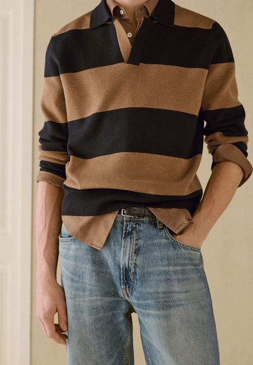 MANGO - Polo shirt gabriel - navy
