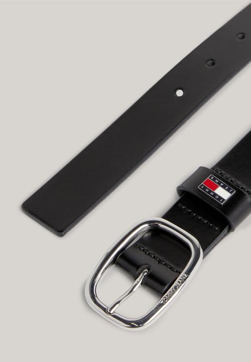 Tommy Hilfiger - Oval belt - black
