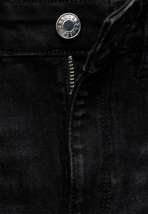 MANGO - Jeans Pushup - Open-Grey