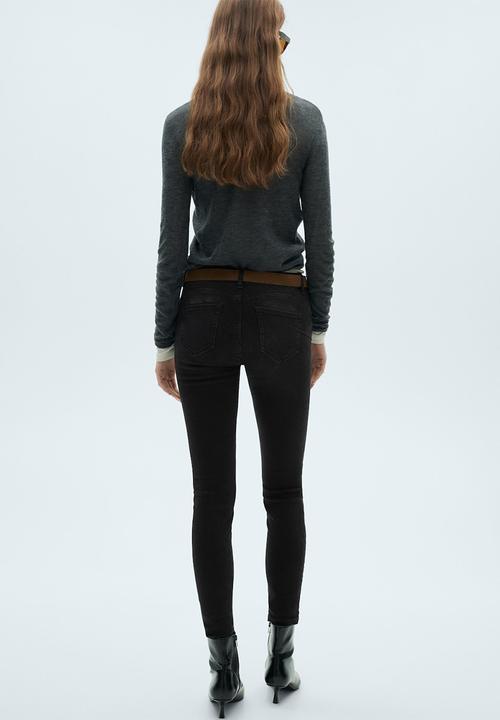 MANGO - Jeans Pushup - Open-Grey