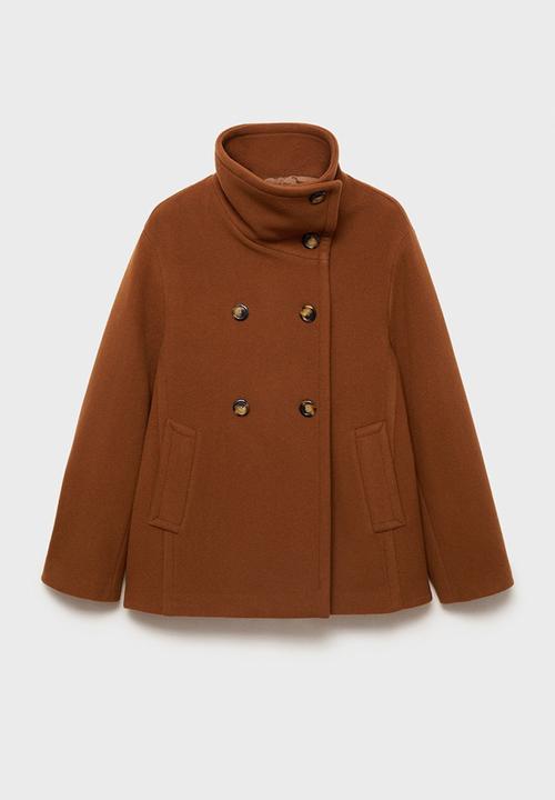 MANGO - Coat Gonna - Brown