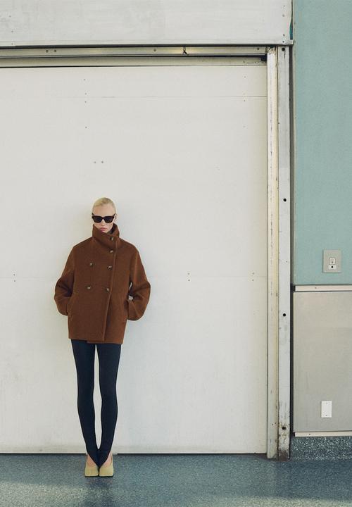 MANGO - Coat Gonna - Brown
