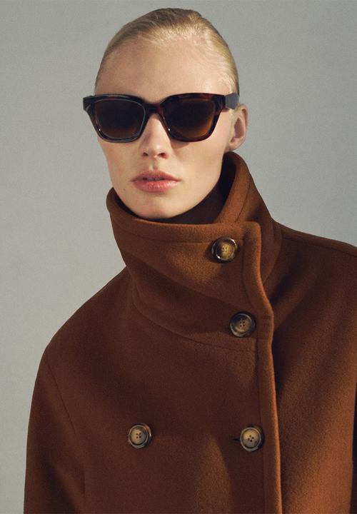 MANGO - Coat Gonna - Brown