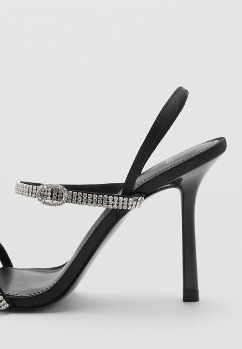 MANGO - Bright heel - black