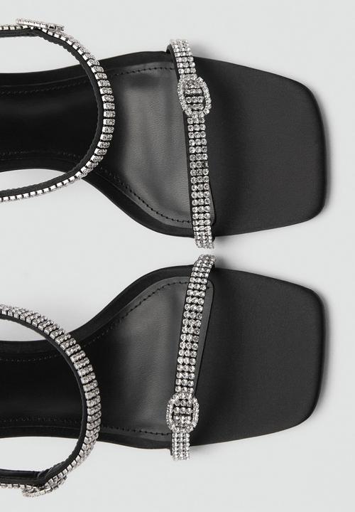 MANGO - Bright heel - black