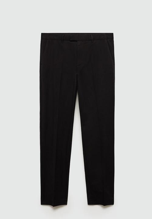 MANGO - Trousers Nicco  - Black