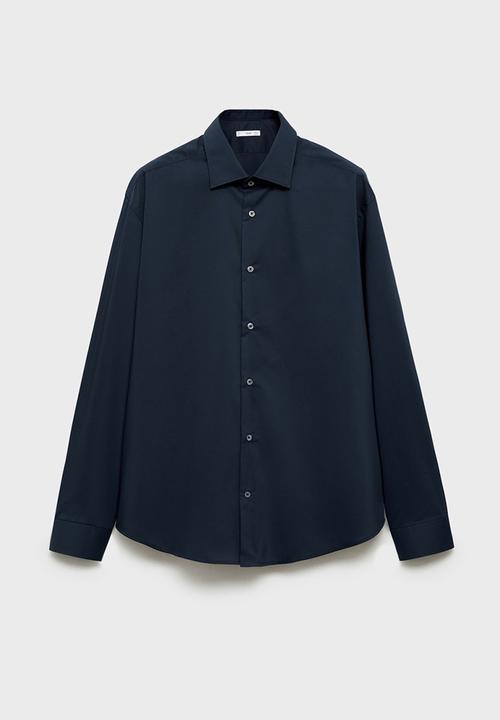 MANGO - Shirt play - navy