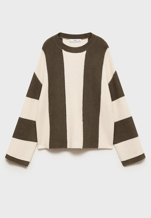 MANGO - Sweater Pitera - Khaki