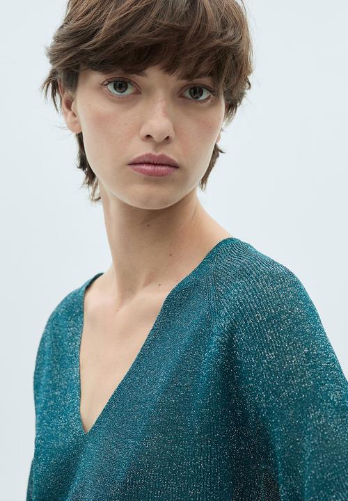MANGO - Sweater Kling - Green