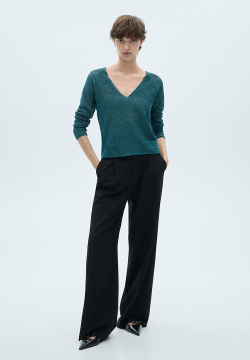 MANGO - Sweater Kling - Green