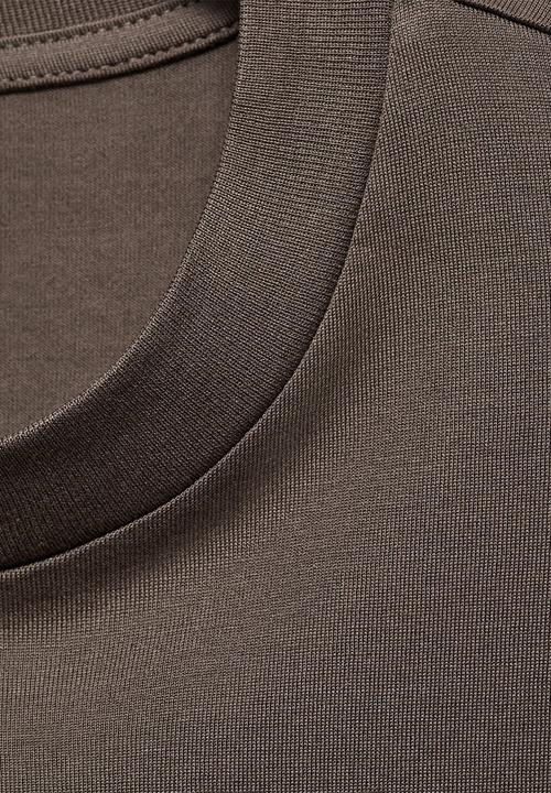 MANGO - T-Shirt below - dark grey 