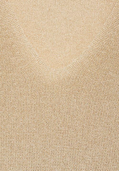 MANGO - Sweater Kling - Gold1