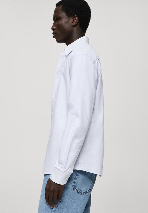 MANGO - Shirt kodak - blue