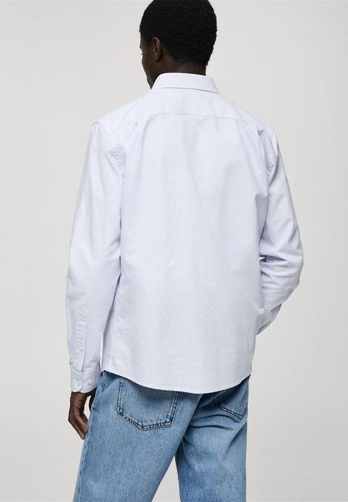MANGO - Shirt kodak - blue