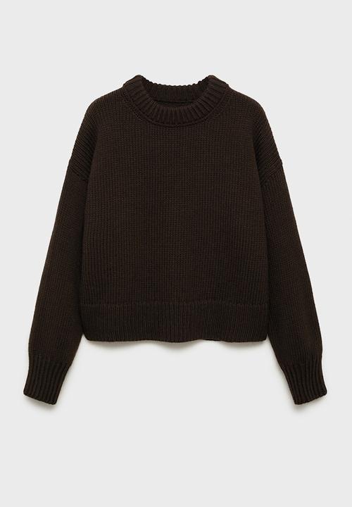 MANGO - Sweater Fuster - Brown