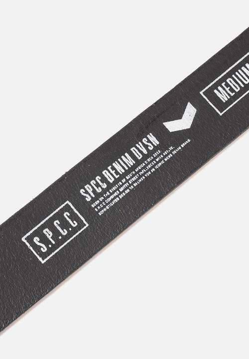 S.P.C.C - Yorgos Belt Black - Black