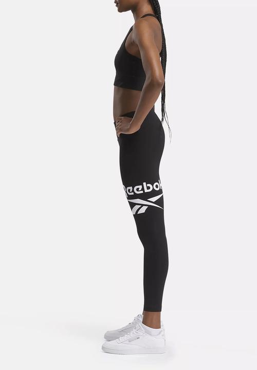 Reebok - Reebok Identity Big Logo Cotton Bralette - Black