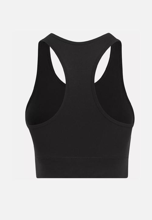 Reebok - Reebok Identity Big Logo Cotton Bralette - Black