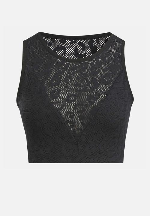 Reebok - Mesh Bralette - Black
