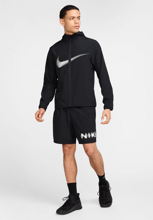 Nike - Dri-FIT Form Hooded Swoosh Jacket - Black