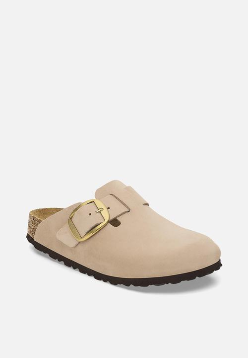 Birkenstock - Boston suede narrow - sandcastle