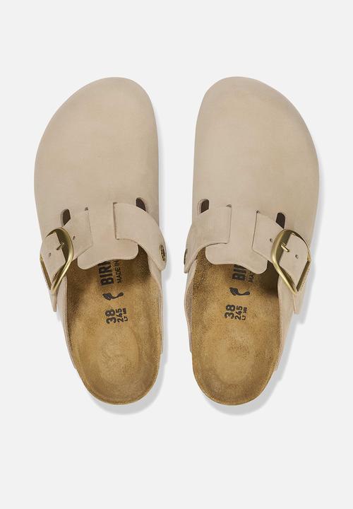 Birkenstock - Boston suede narrow - sandcastle