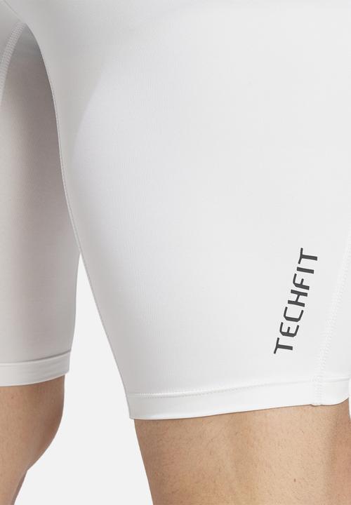 adidas Performance - TECHFIT Compression Training Short Tights - White
