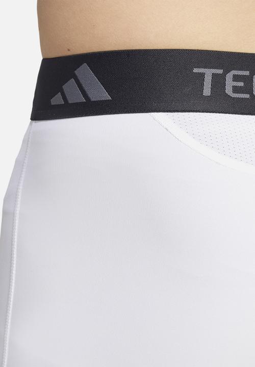adidas Performance - TECHFIT Compression Training Short Tights - White