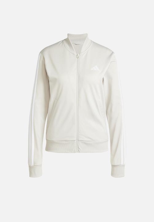 adidas Performance - 3 Stripe Tracksuit Set - Wonder Alumina