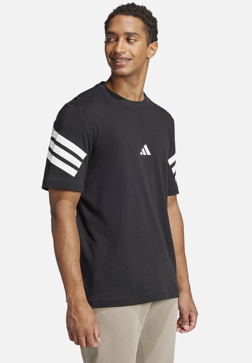 adidas Performance - Future Icons 3-Stripes Tee- Black