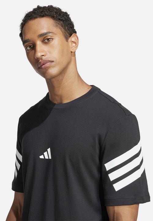 adidas Performance - Future Icons 3-Stripes Tee- Black