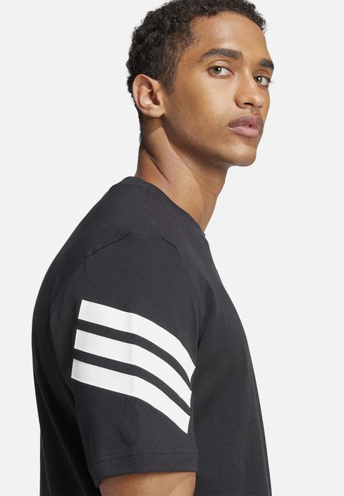 adidas Performance - Future Icons 3-Stripes Tee- Black