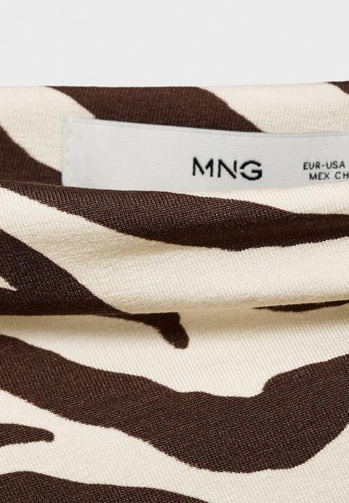 MANGO - T-Shirt Carama - Brown