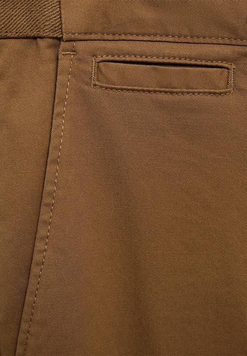 MANGO - Trousers Prato - Brown