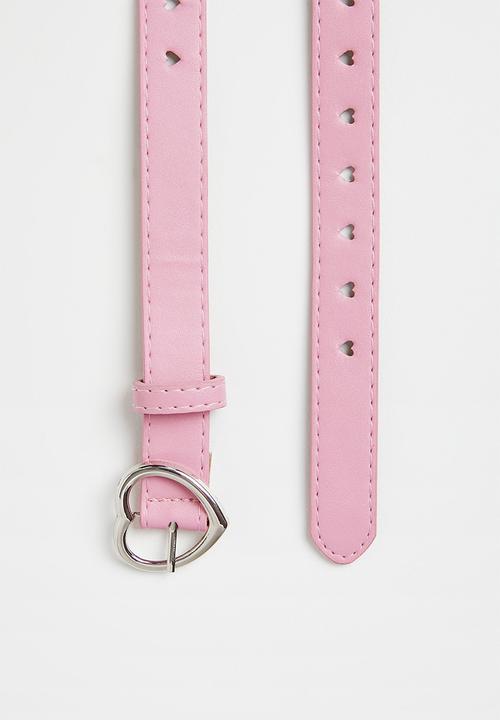 Pop Candy - Heart shaped belt-pink