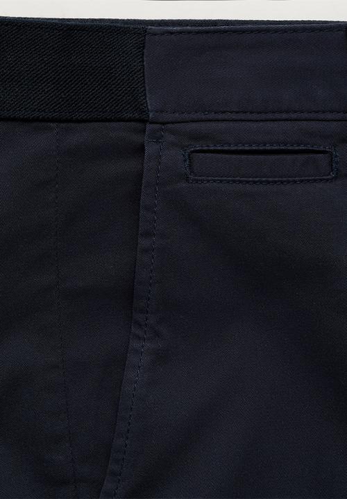 MANGO - Trousers Prato  - Navy